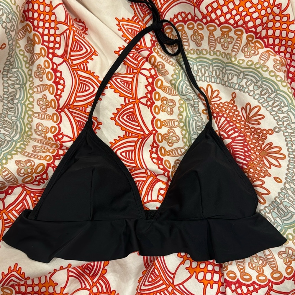 Black Swim Top
